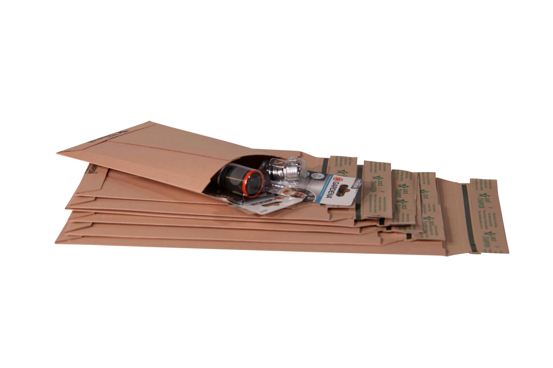 Shipping bag, brown